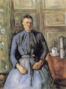 Paul Cezanne Woman with Coffee Pot oil painting artist